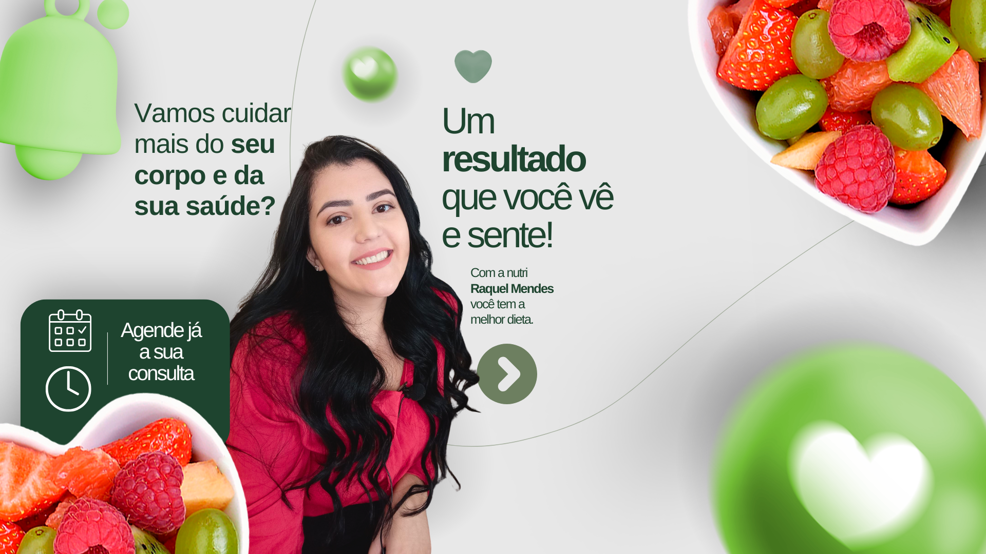 Dra. Raquel Mendes - Nutricionista - Vamos cuidar mais do seu corpo e da sua saúde